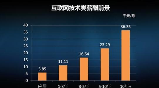 本科生期望月薪過萬 軟件技術開發與銷售領域的現實分析