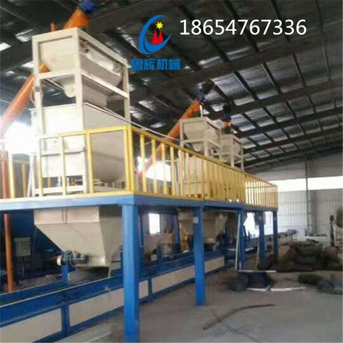 fs復合保溫板生產線圖片免拆外保溫模板設備廠家魯輝機械