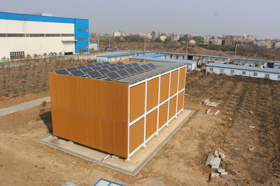 中國(guó)建筑研發(fā)制造國(guó)內(nèi)首個(gè)模塊化綠色鋼結(jié)構(gòu)住宅主體完工